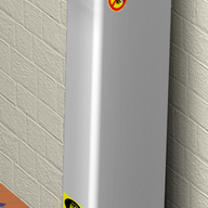 El gancho para lanzaderas: se utiliza para guardar la lanzadera de forma segura en posición vertical contra una pared. Está hecho de acero inoxidable macizo. (GANCHO)