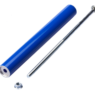 Handle kit: blue handle (7.8”) plus hardware (645-01)